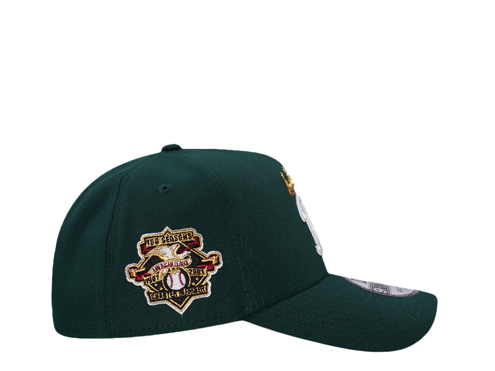 New Era Kansas City Royals American League Green Prime Edition 9Forty A Frame Snapback Gorra