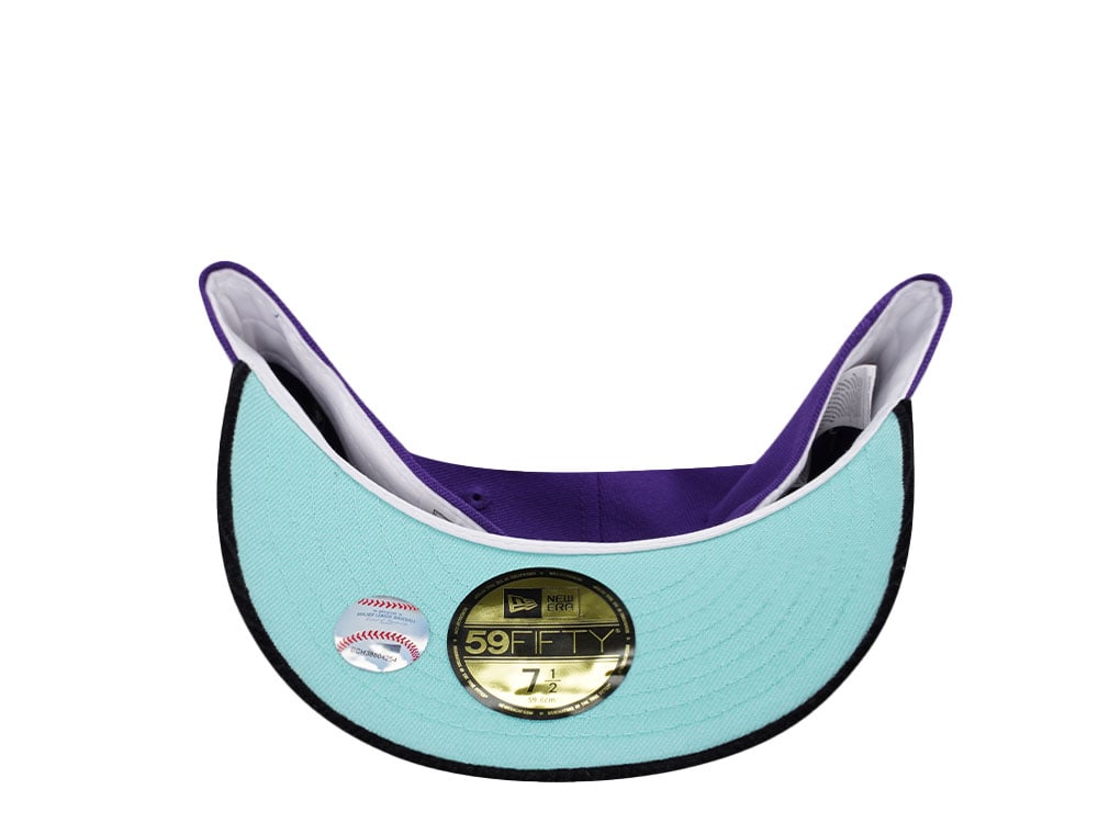 New Era Arizona Diamondbacks 20th Anniversary Cord Visor Edition Purple 59Fifty Fitted Gorra