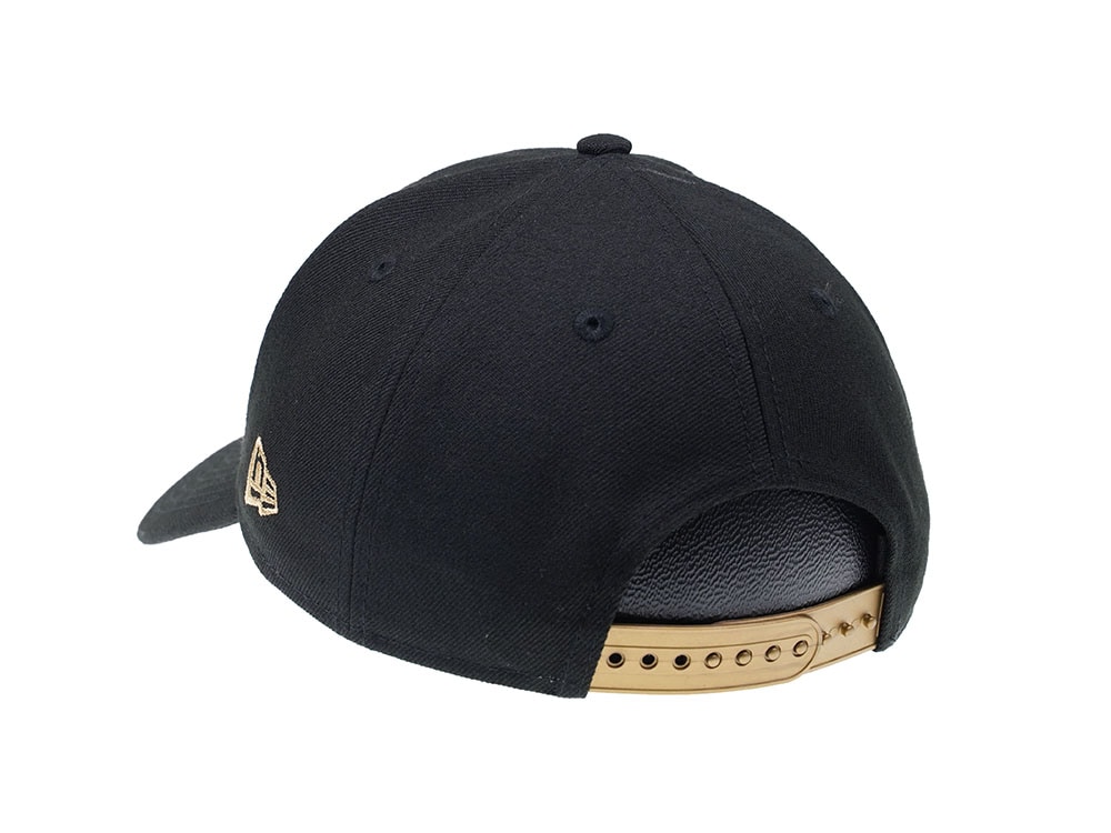 New Era New Orleans Saints Curved Black Edition 9Forty Snapback Gorra