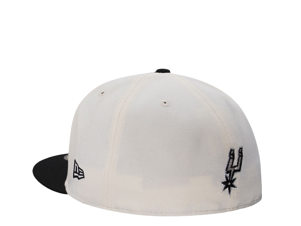 New Era San Antonio Spurs All Star Game 1980 Chrome Two Tone Edition 59Fifty Fitted Gorra