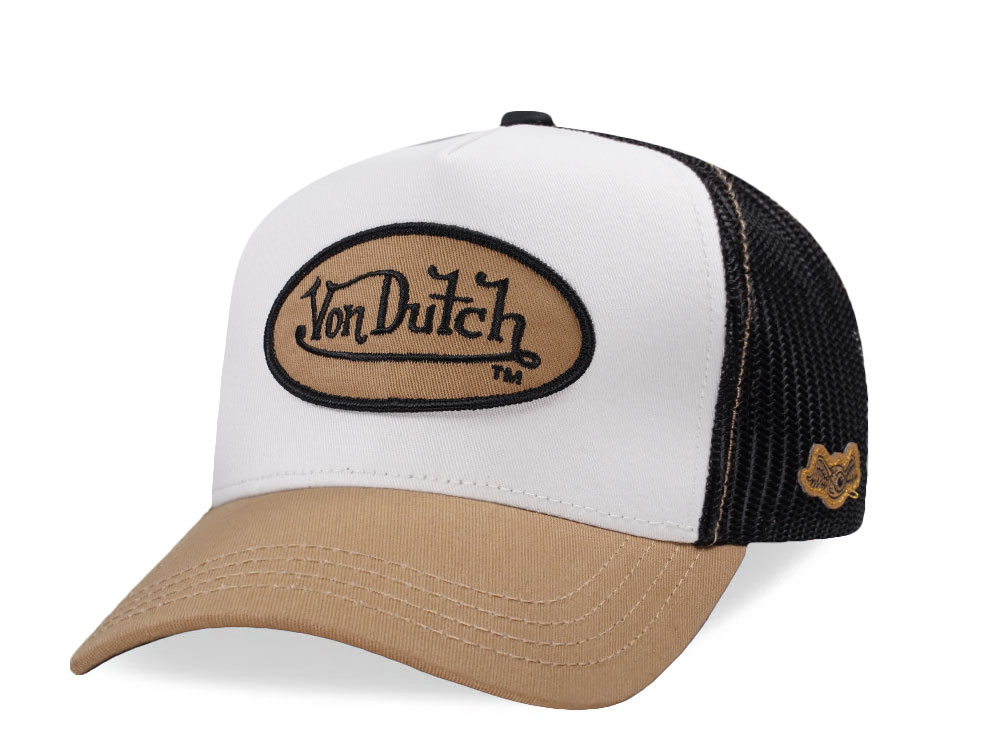 Von Dutch Oval Patch Two Tone Edition Trucker Snapback Gorra