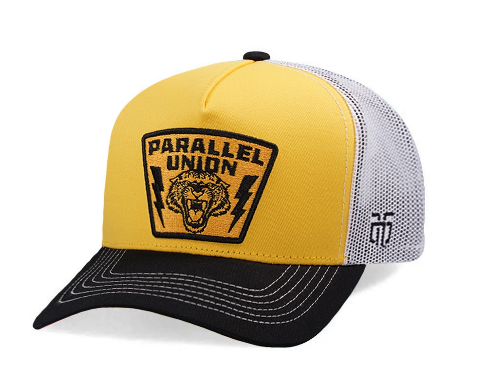 Parallel Union Patch Tiger Patch Yellow Edition Trucker Snapback Gorra
