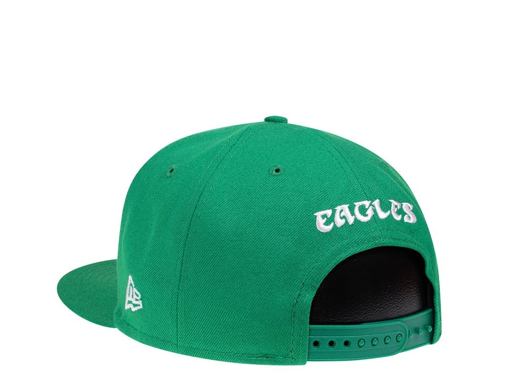 New Era Philadelphia Eagles Green Classic Edition 9Fifty Snapback Gorra