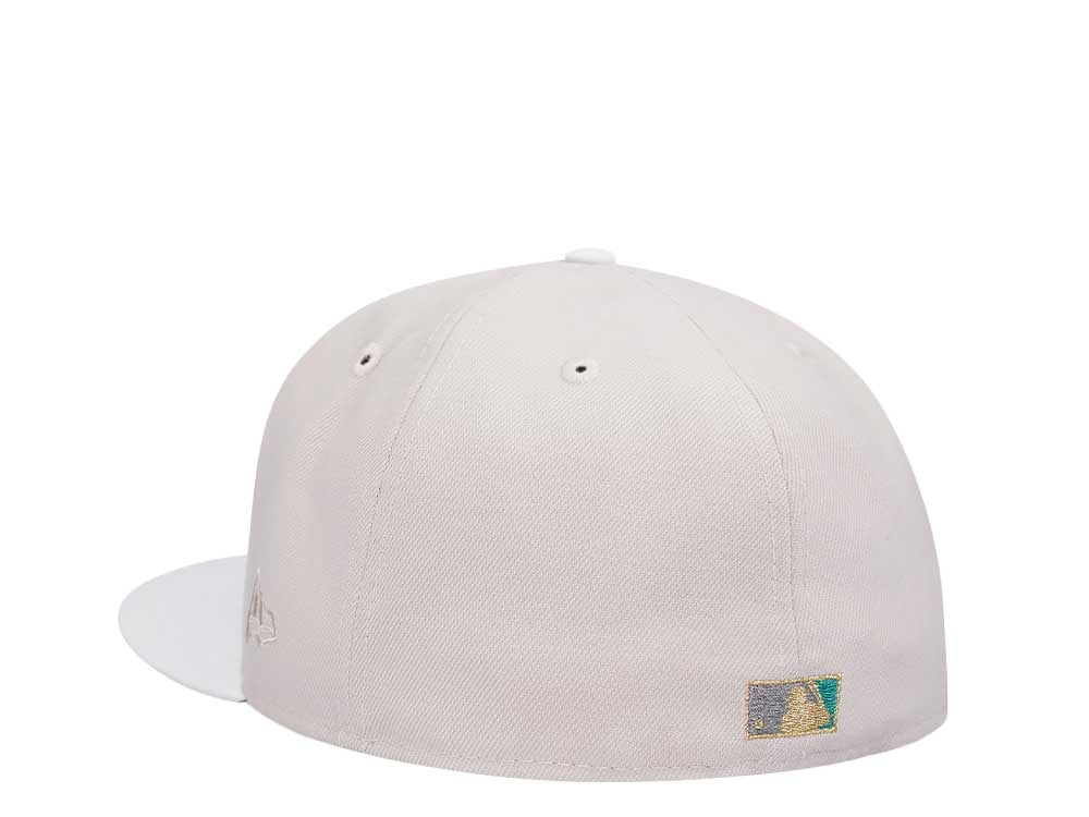 New Era Washington Nationals World Series 2019 Champions Stone White Two Tone Edition 59Fifty Fitted Gorra