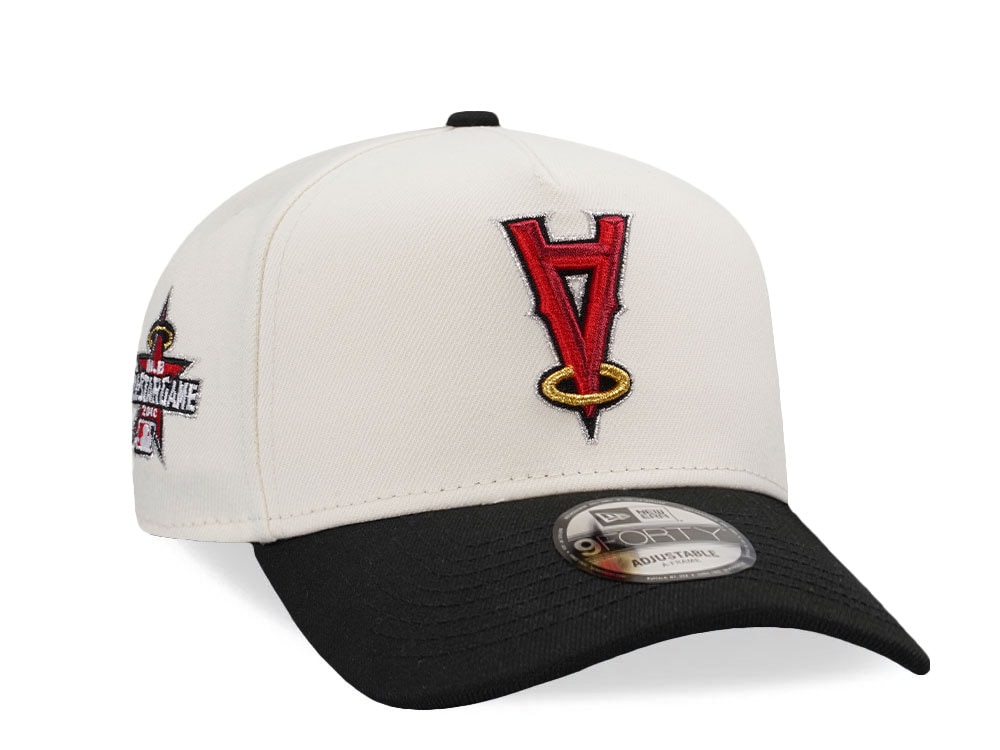 New Era Anaheim Angels All Star Game 2010 Chrome Two Tone Edition 9Forty A Frame Snapback Gorra