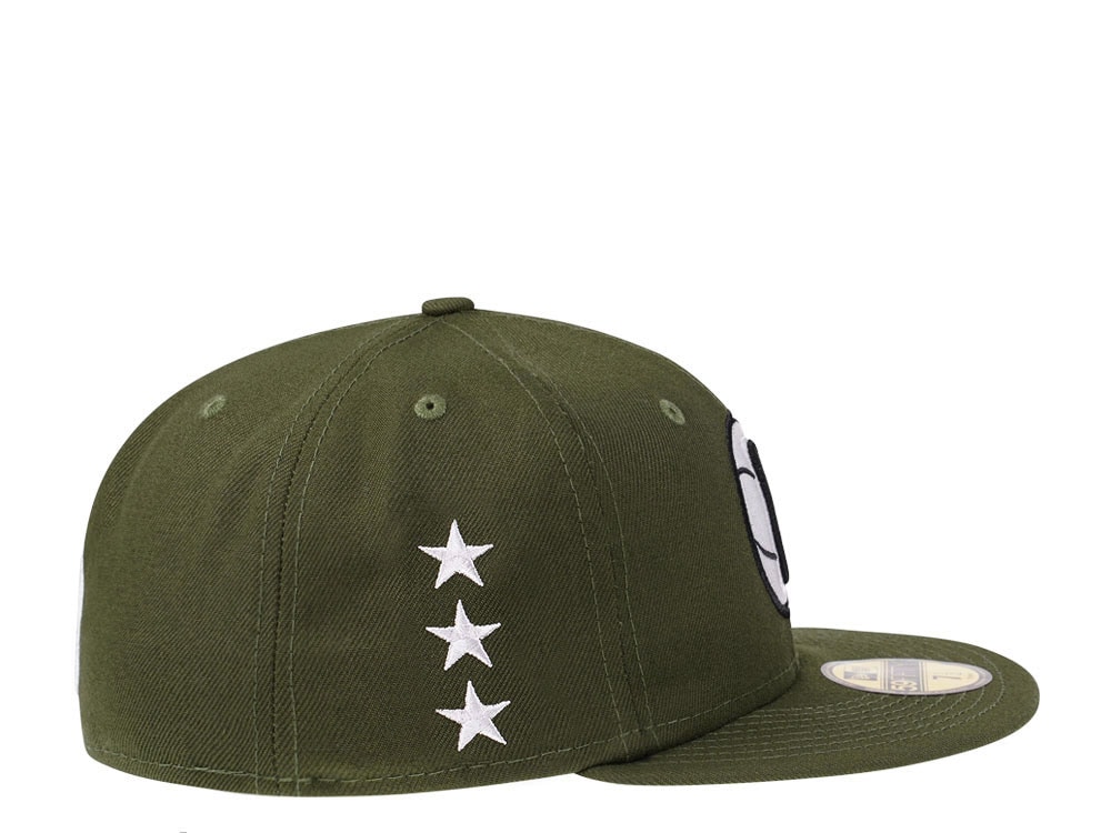 New Era Brooklyn Nets Rifle Green Edition 59Fifty Fitted Gorra