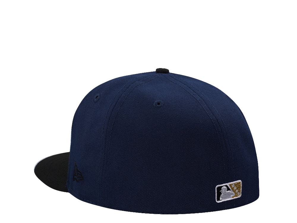 New Era Erie Sea Wolves Moon Mammoths Ocean Blue Two Tone Edition 59Fifty Fitted Gorra