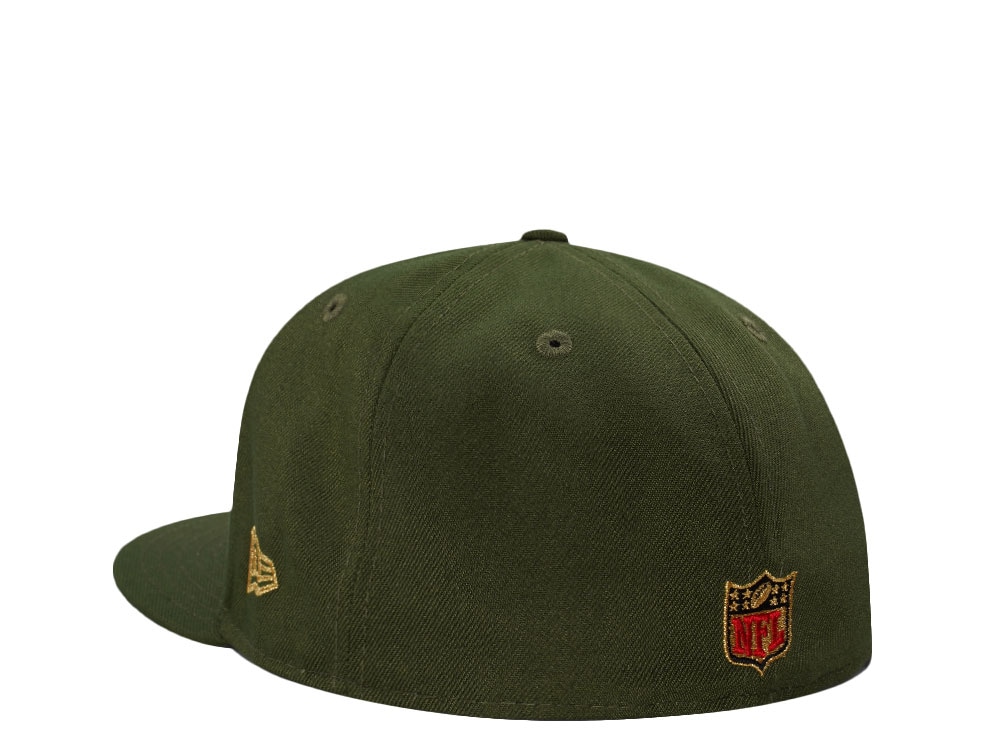 New Era Buffalo Bills Metallic Rifle Green Prime Edition 59Fifty Fitted Gorra
