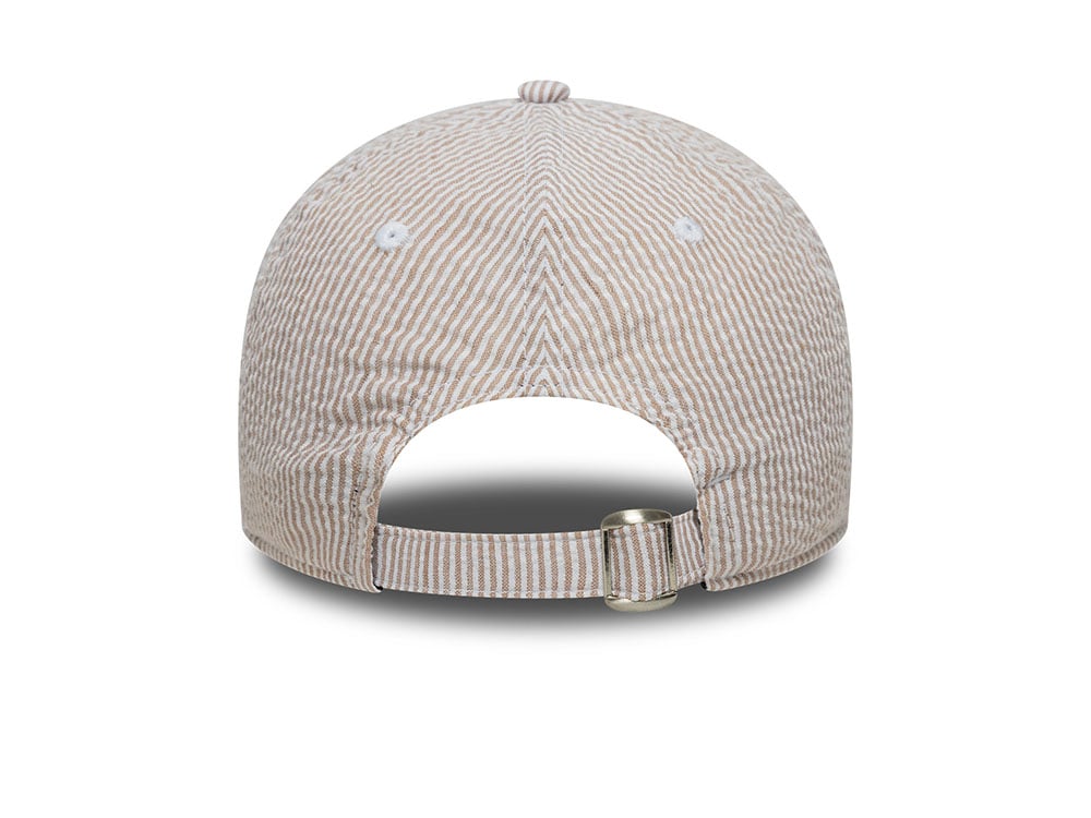 New Era Oakland Athletics Seersucker Stone 9Twenty Strapback Gorra