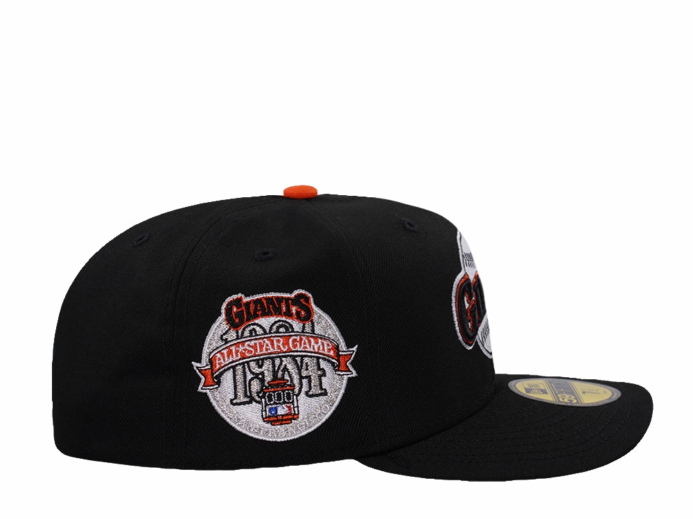 New Era San Francisco Giants All Star Game 1984 Black Prime 59Fifty Pre Curved Fitted Gorra