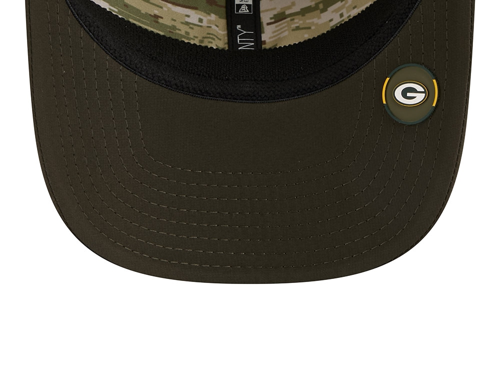 New Era Green Bay Packers Salute To Service 2025 9Seventy Snapback Gorra
