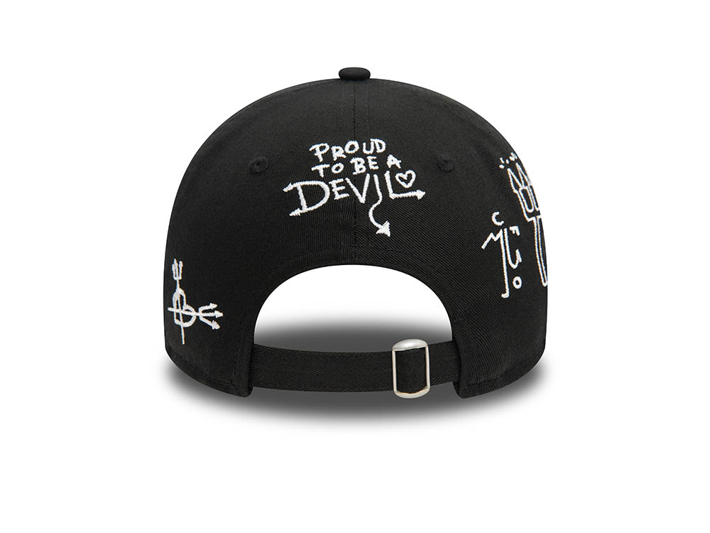 New Era Manchester United Scribble 9Twenty Strapback Gorra