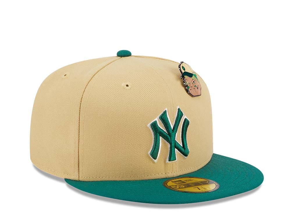 New Era New York Yankees The Elements Vegas Gold Two Tone Edition 59Fifty Fitted Gorra