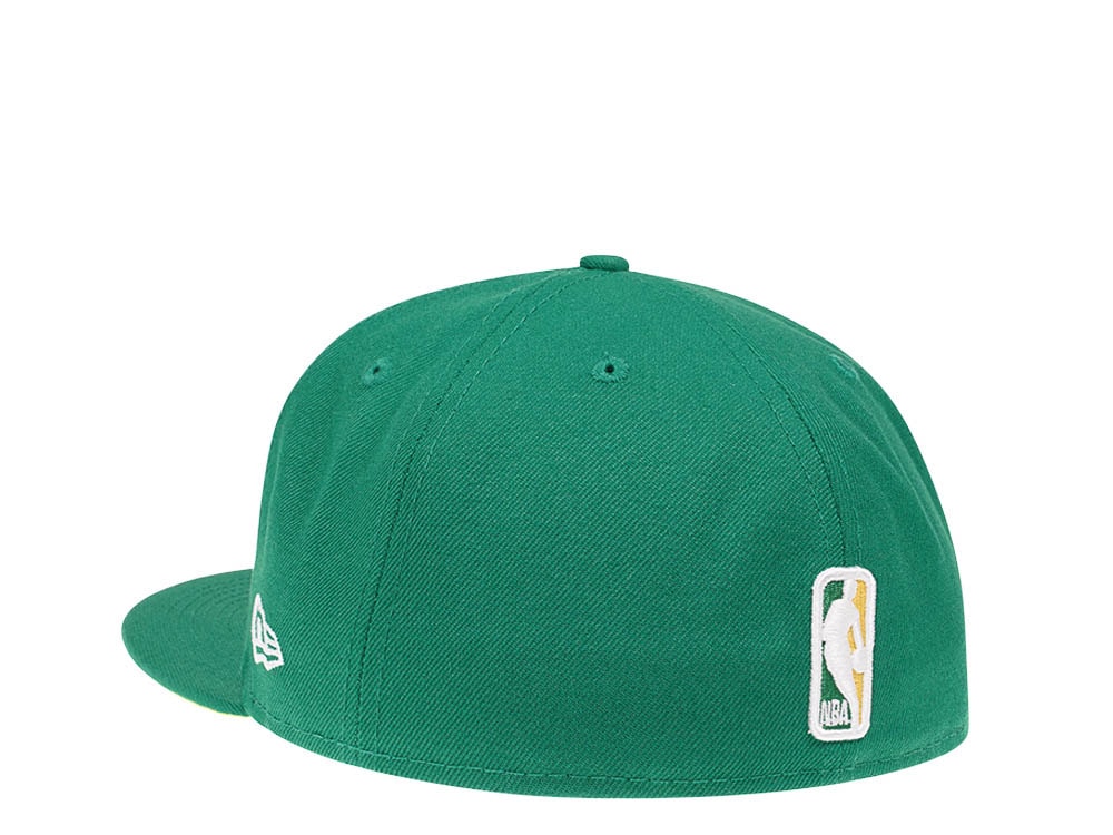 New Era Boston Celtics Citruspop Patch The 17x NBA Finals Champions 59fifty Fitted Gorra
