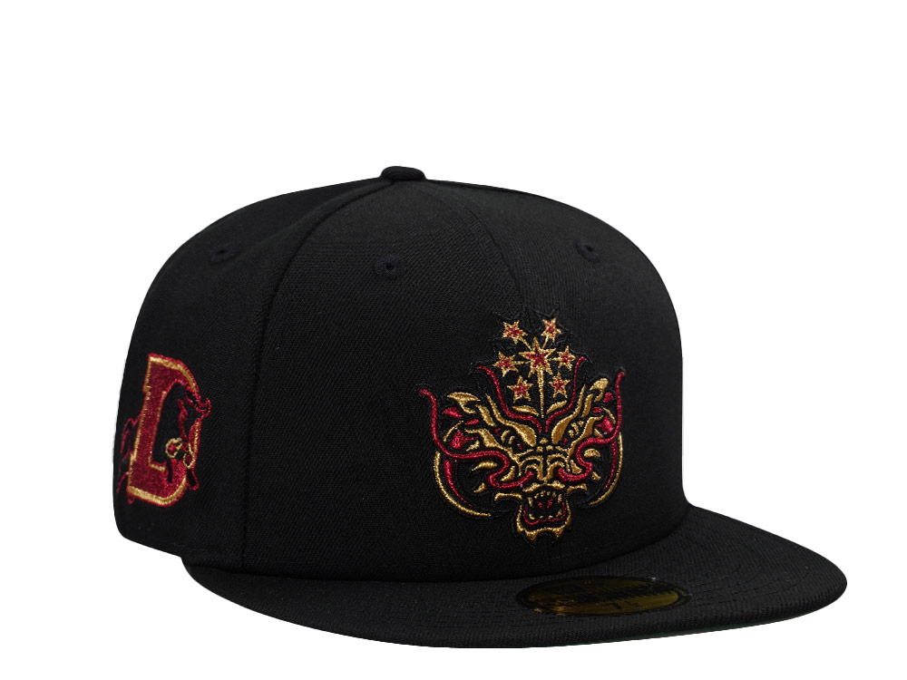 New Era Durham Bulls Black Prime Edition 59Fifty Fitted Gorra