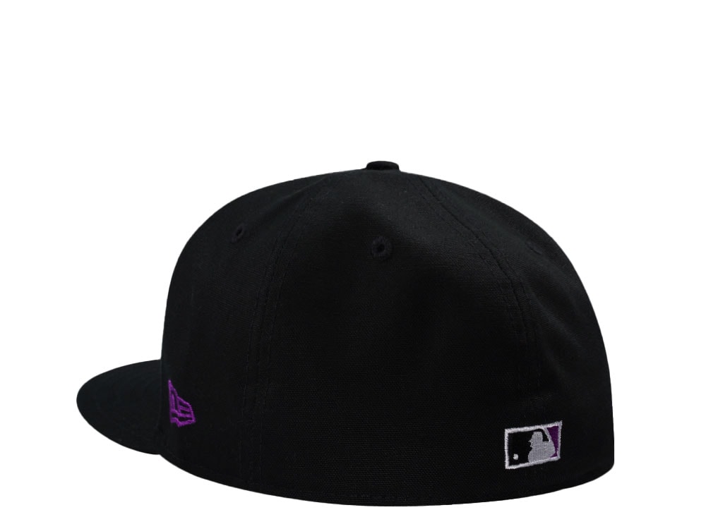 New Era Philadelphia Phillies World Series 2008 Black Purple Edition 59Fifty Fitted Gorra