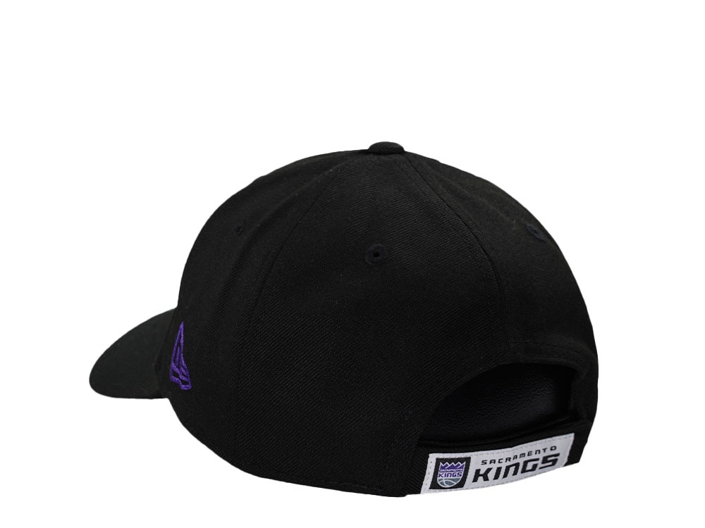 New Era Sacramento Kings The League Black Edition 9Forty Strapback Gorra