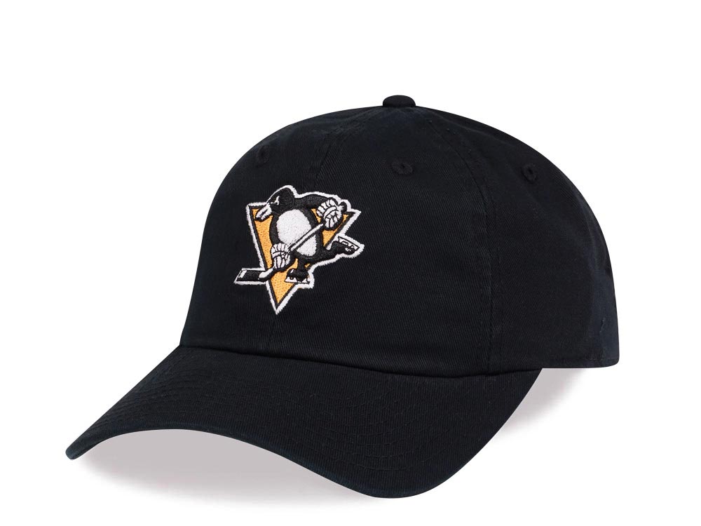 American Needle Pittsburgh Penguins Black Casual Strapback Gorra