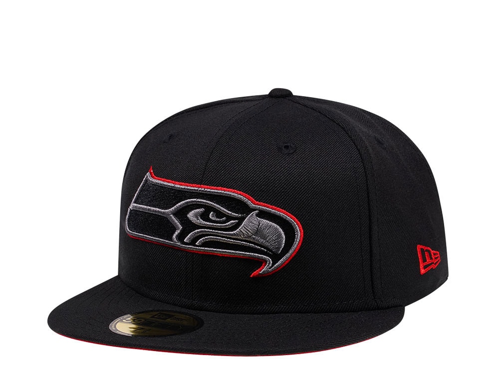 New Era Seattle Seahawks Red Action 59Fifty Fitted Gorra