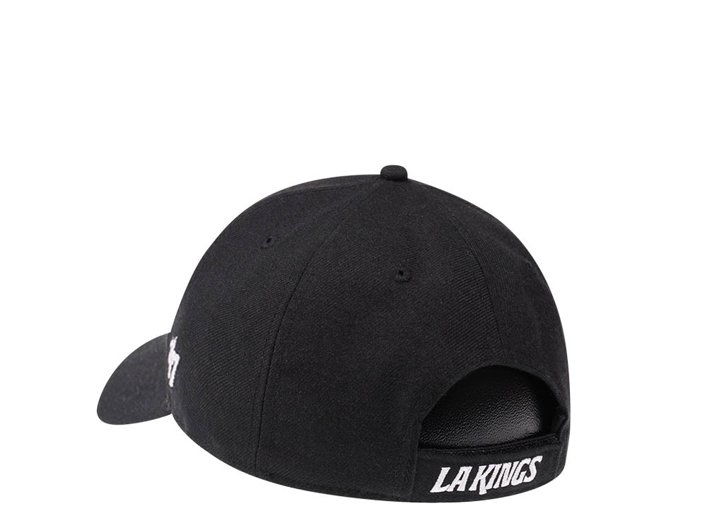 47Brand Los Angeles Kings Black Classic Strapback Gorra
