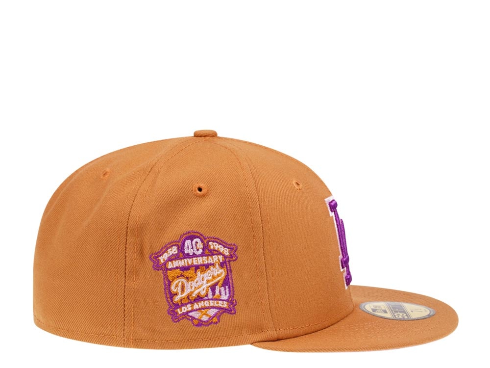 New Era Los Angeles Dodgers 40th Anniversary Panama Prime Edition 59Fifty Fitted Gorra