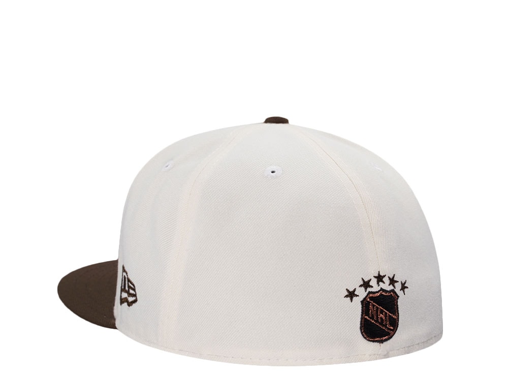 New Era Boston Bruins 75th Anniversary Chrome Two Tone Edition 59Fifty Fitted Gorra