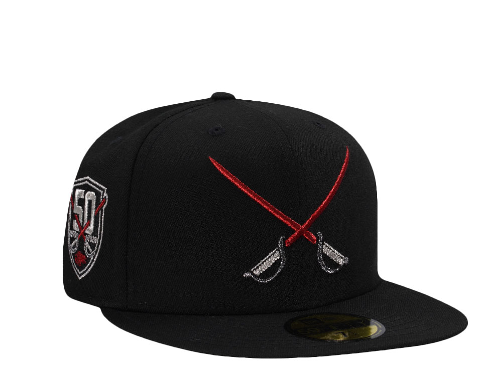 New Era Buffalo Sabres 50th Anniversary Black Prime Edition 59Fifty Fitted Gorra