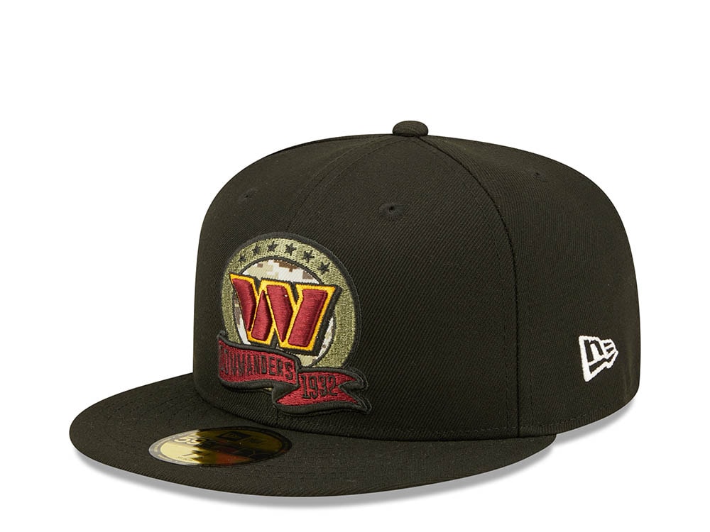 New Era Washington Commanders Salute to Service 2022 Fitted 59Fifty Gorra