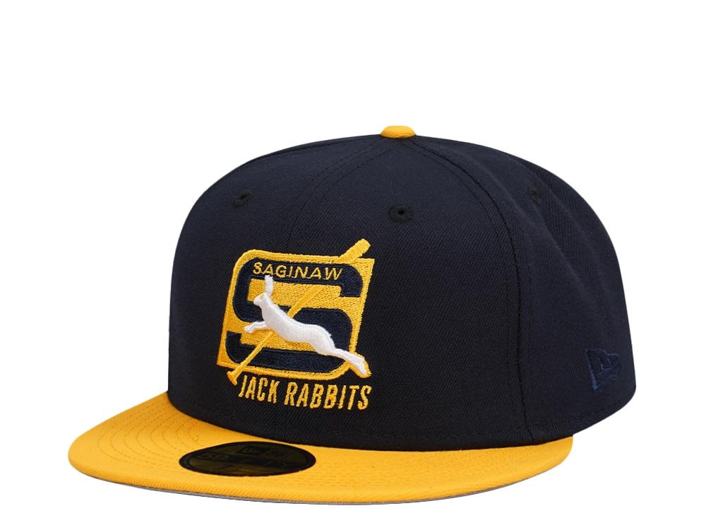 New Era Saginaw Jack Rabbits Color Flip Edition 59Fifty Fitted Gorra