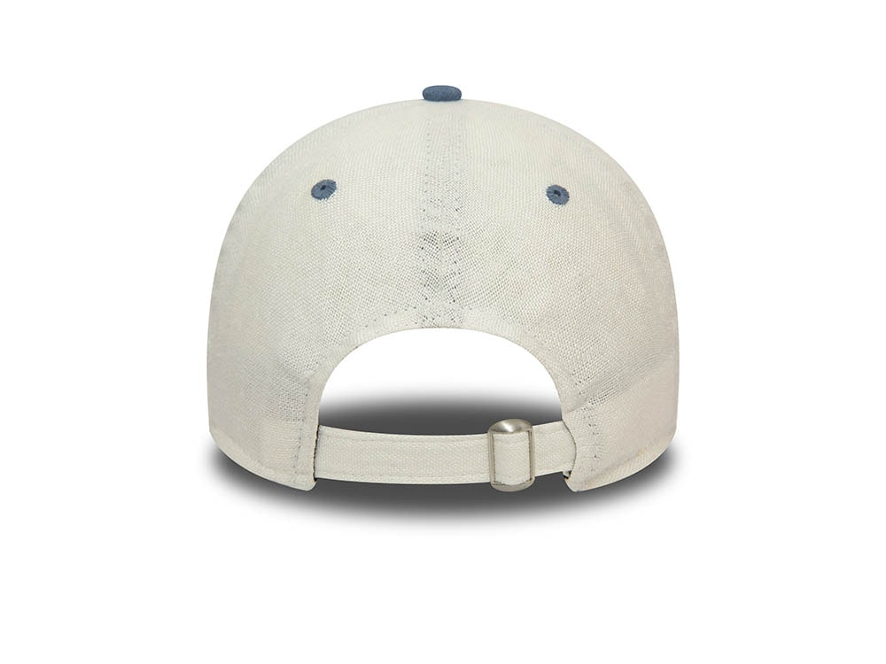 New Era Linen Script Blue 9Twenty Strapback Gorra