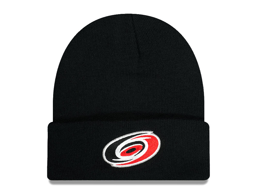 American Needle Carolina Hurricanes Cuffed Black Gorro