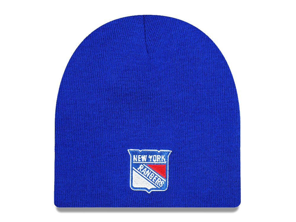 American Needle New York Rangers Cuffless Royal Gorro