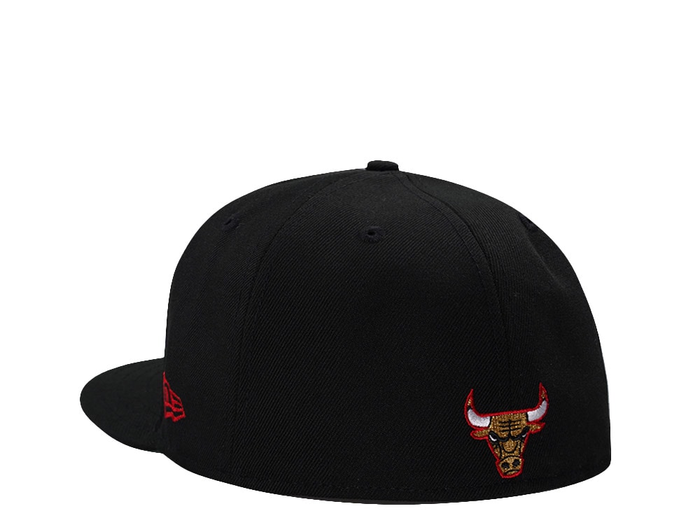 New Era Chicago Bulls NBA on NBC Black Prime Edition 59Fifty Fitted Gorra