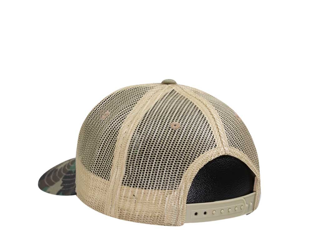 John Deere Camouflage Trucker Snapback Gorra