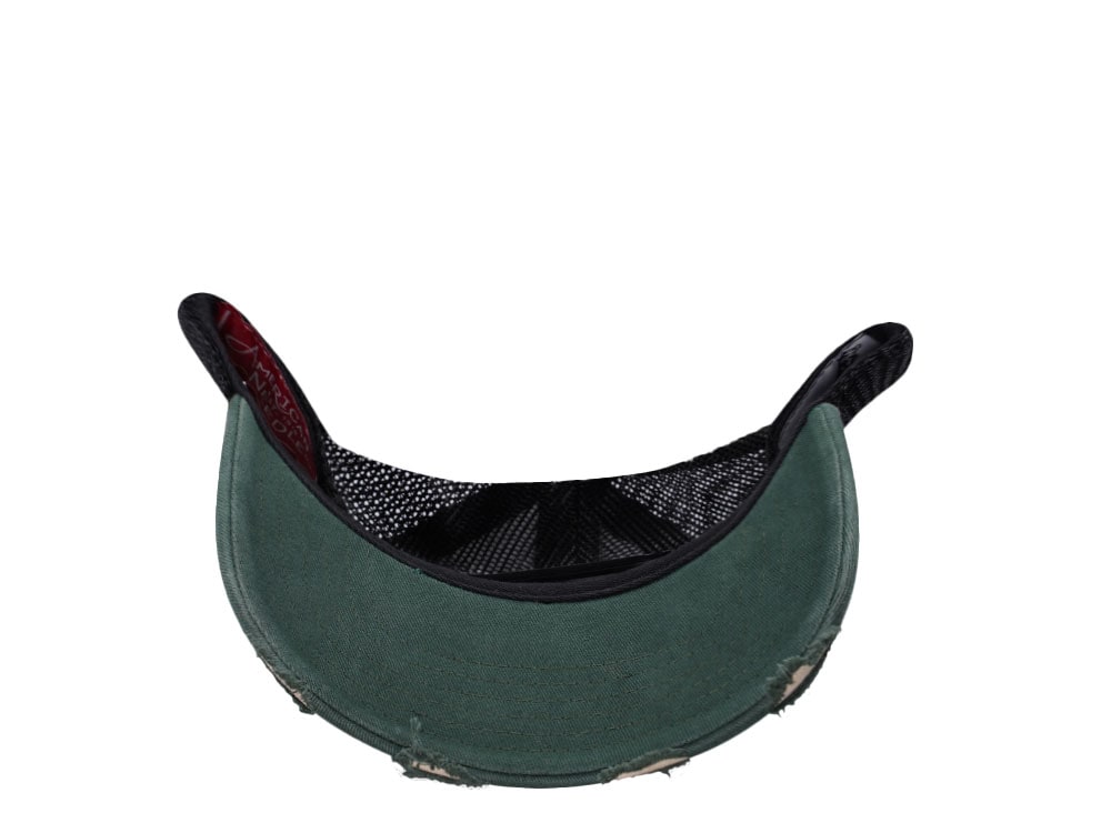 American Needle Mack Truck Orville Green Trucker Snapback Gorra