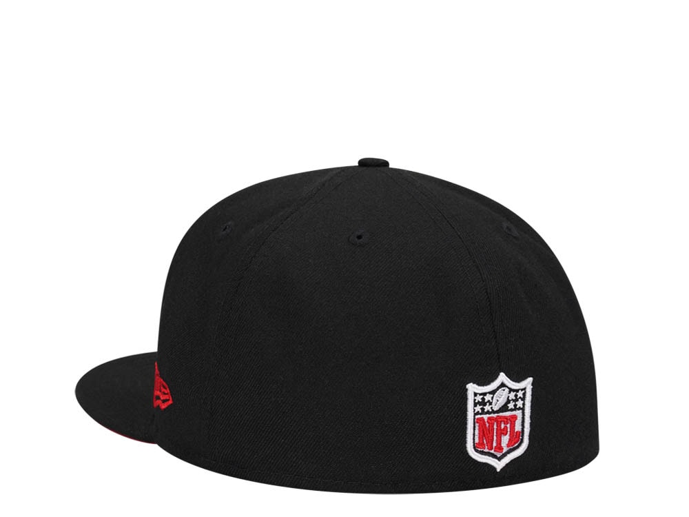 New Era Baltimore Ravens Super Bowl X Black Edition 59Fifty Fitted Gorra
