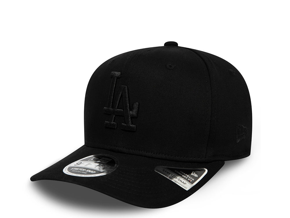 NEW ERA LOS ANGELES DODGERS TONAL BLACK 9FIFTY SNAPBACK CAP