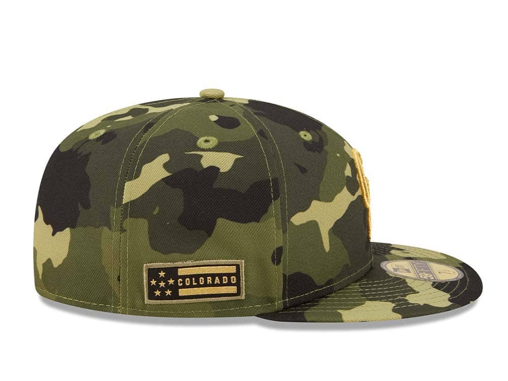 New Era Colorado Rockies Armed Forces Day 2022 59Fifty Fitted Gorra
