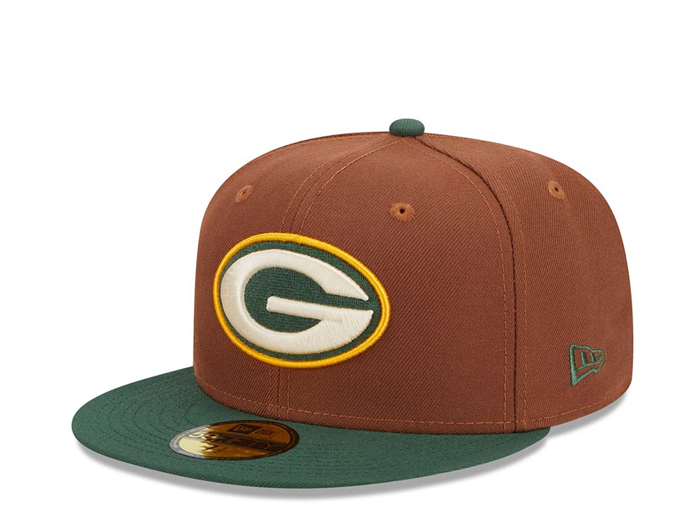 New Era Green Bay Packers Super Bowl XXXI Harvest Two Tone Edition 59Fifty Fitted Gorra