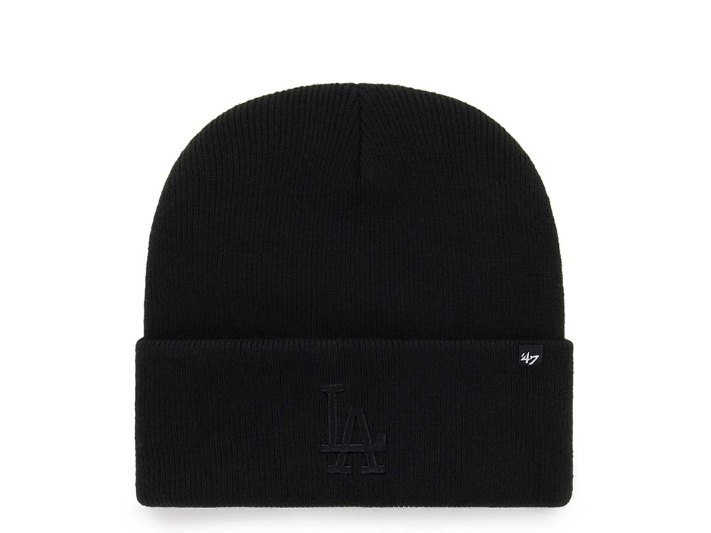 47 Brand Los Angeles Dodgers All Black Edition Cuff Gorro