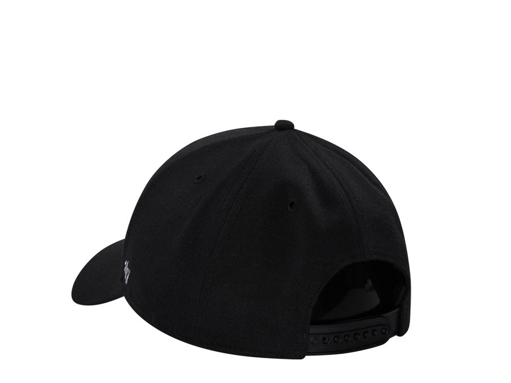 47Brand Chicago White Sox Black MVP Snapback Gorra