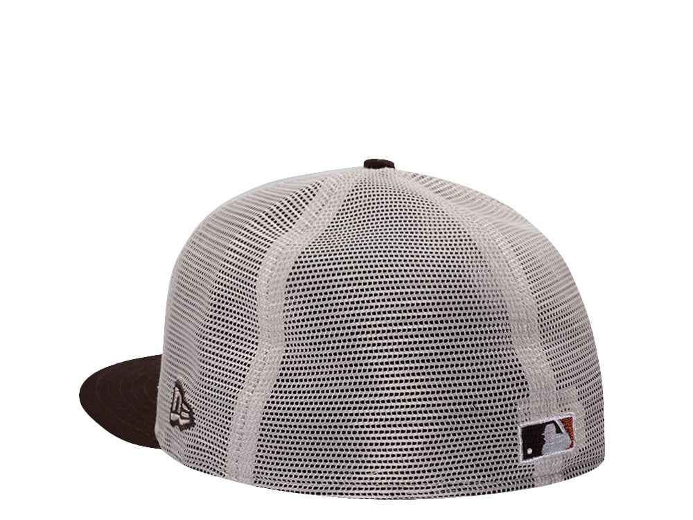New Era Houston Astros 40th Anniversary Stone Two Tone Edition 59Fifty Trucker Fitted Gorra