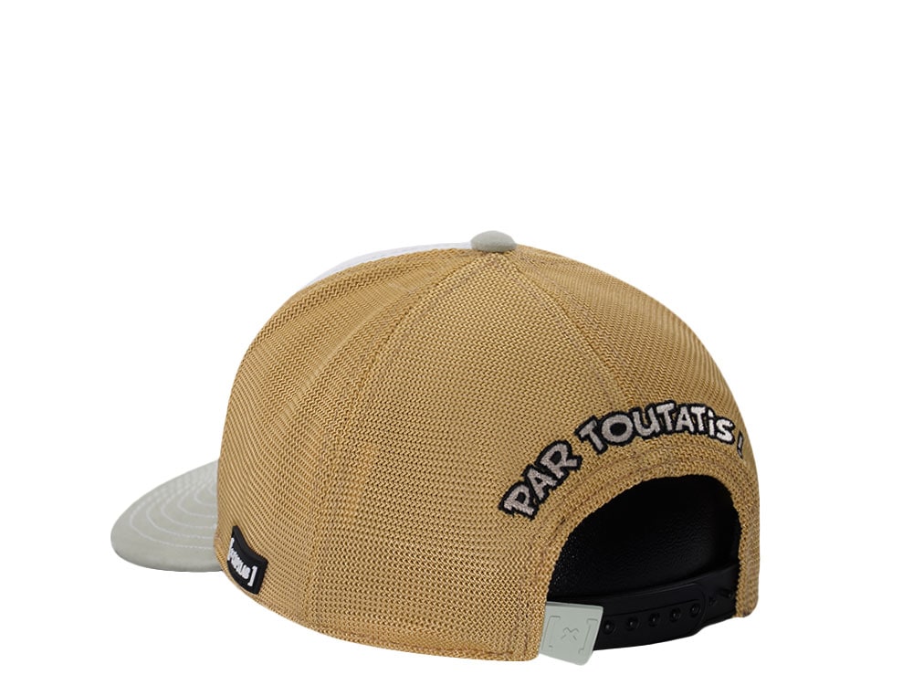 Capslab Asterix White Trucker Snapback Gorra