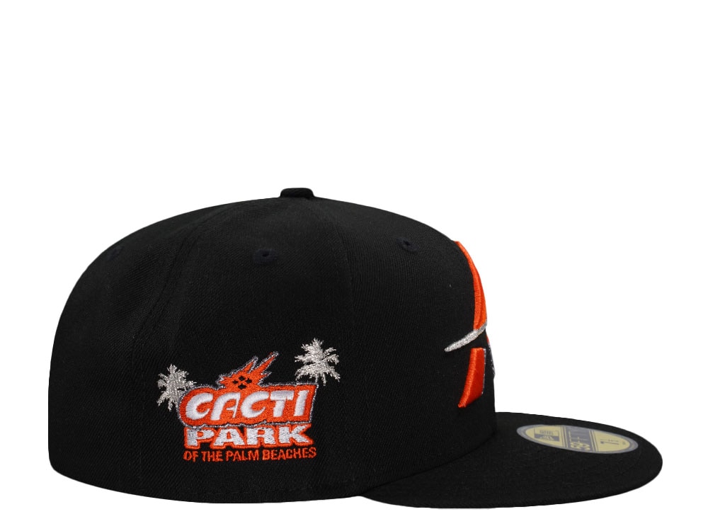 New Era Houston Astros Cacti Park Black Prime Edition 59Fifty Fitted Gorra