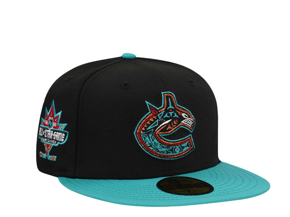 New Era Vancouver Canucks All Star Game 1998 Colorflip Two Tone Edition 59Fifty Fitted Gorra