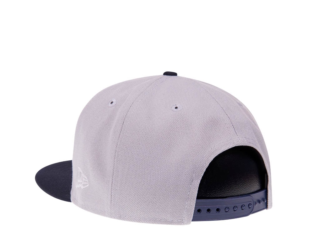 New Era Brooklyn Nets Bridge Gray Navy Edition 9Fifty Snapback Gorra