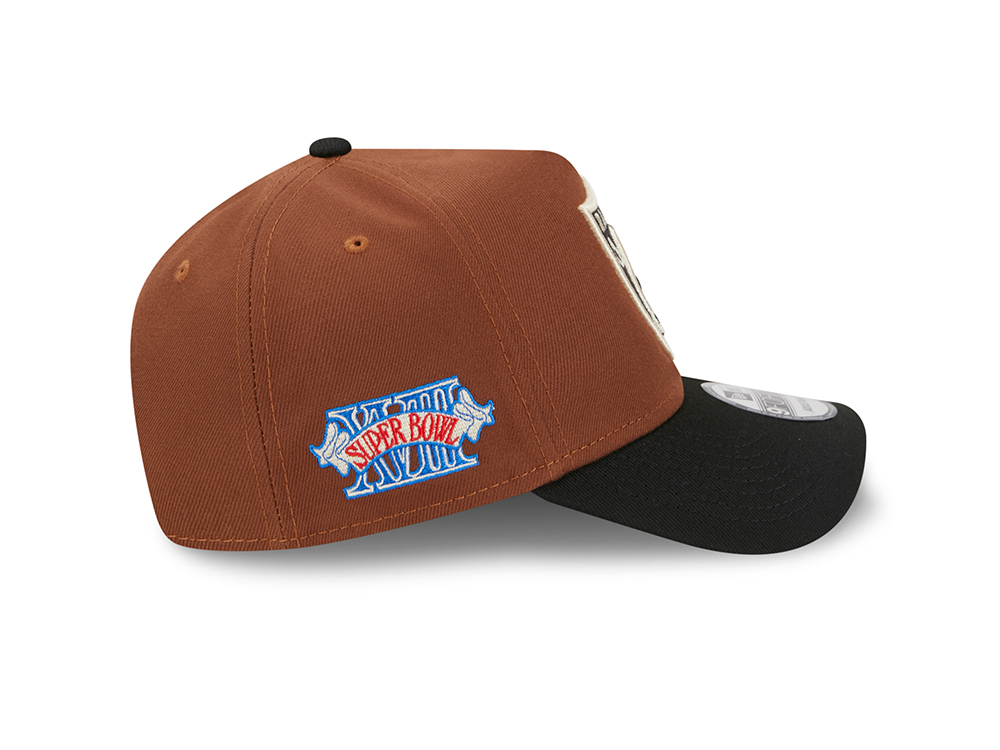 New Era Las Vegas Raiders Super Bowl XVIII Harvest Two Tone 9Forty A Frame Snapback Gorra