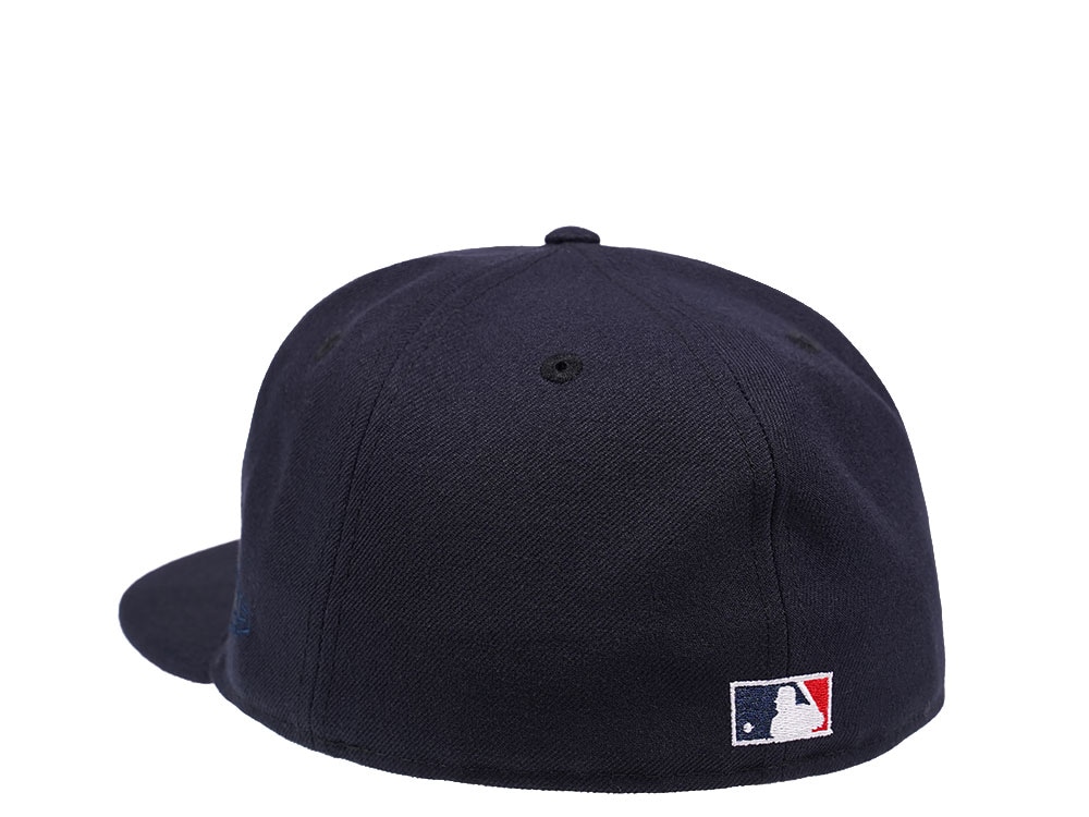 New Era New York Yankees World Series 1976 Navy and Pink Edition 59Fifty Fitted Gorra