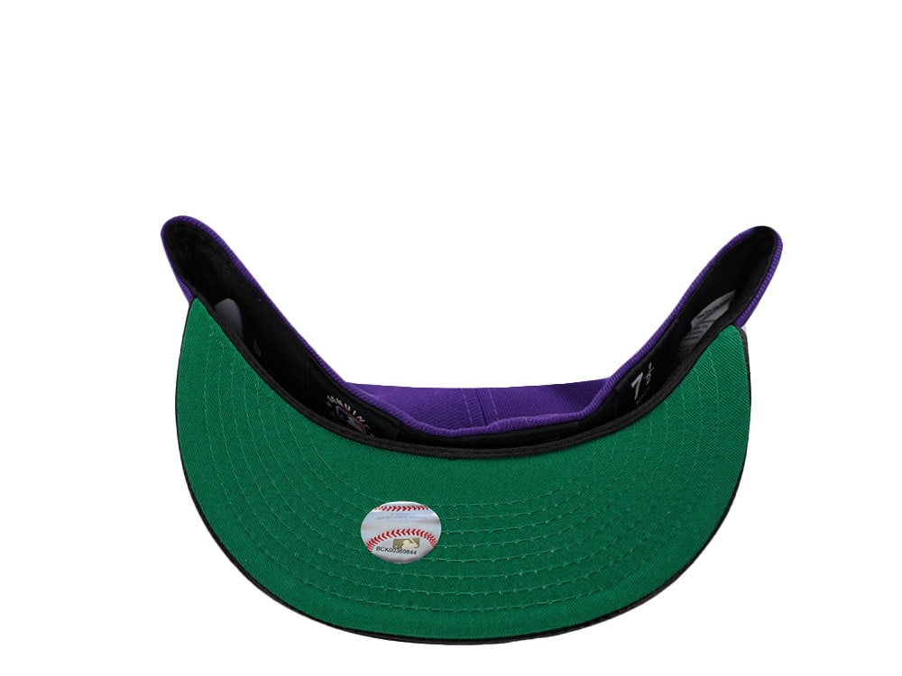 New Era Colorado Rockies 10 Years Anniversary Satin Brim Edition 59Fifty Fitted Gorra