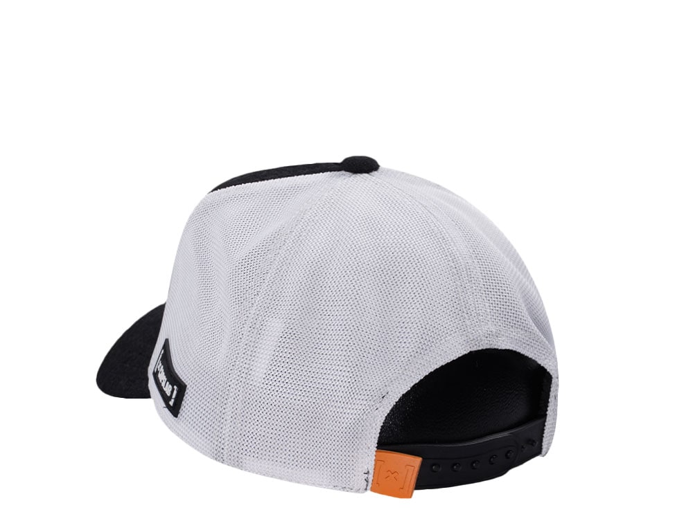 Capslab Looney Tunes Daffy Duck Black Trucker Snapback Gorra